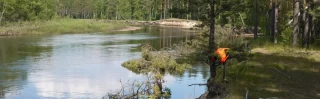 Сплав по реке Пра