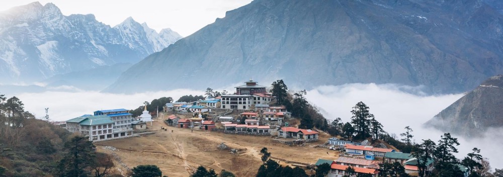 Einfaches Wandererlebnis in der Everest-Region mit Lodge-Unterkunft
