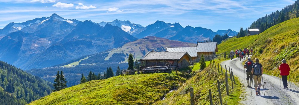 Komfortable Alpenüberquerung auf dem Wanderweg E5