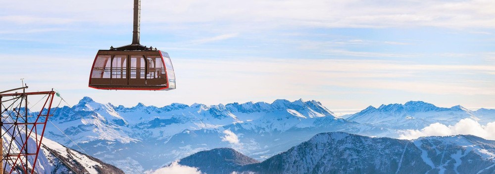 Freeriden mit dem Montblanc als beeindruckende Kulisse