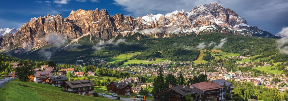 Ungeachtet der Höhenangst die Gipfel der Dolomiten bezwingen