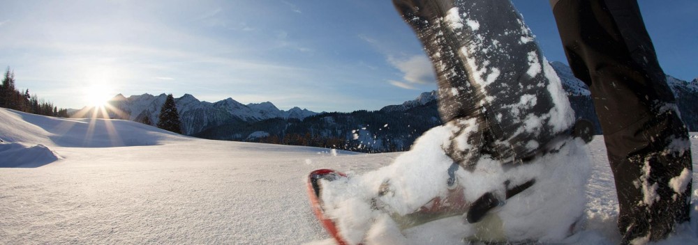 Gelassene Schneeschuh-Wanderungen im Sarntal von Südtirol