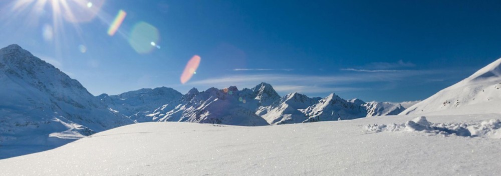 Freeride-Spaß am Arlberg-Gebirge