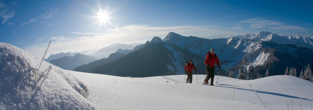 Schneeschuhwanderungen: Ein spezieller Kurs für Lawinenbewältigung