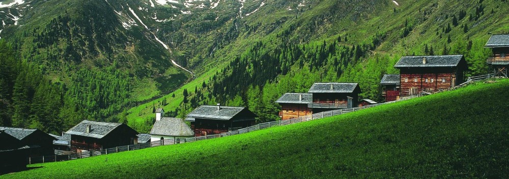 Enjoying Scenic Hikes in the Mountain Climbing Village of Villgratental in East Tyrol