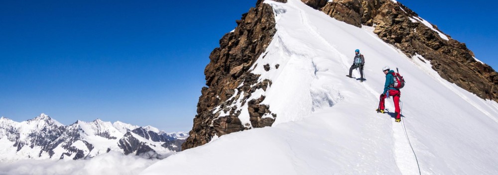 Four Four-Thousanders - From Lagginhorn to Rimpfischhorn